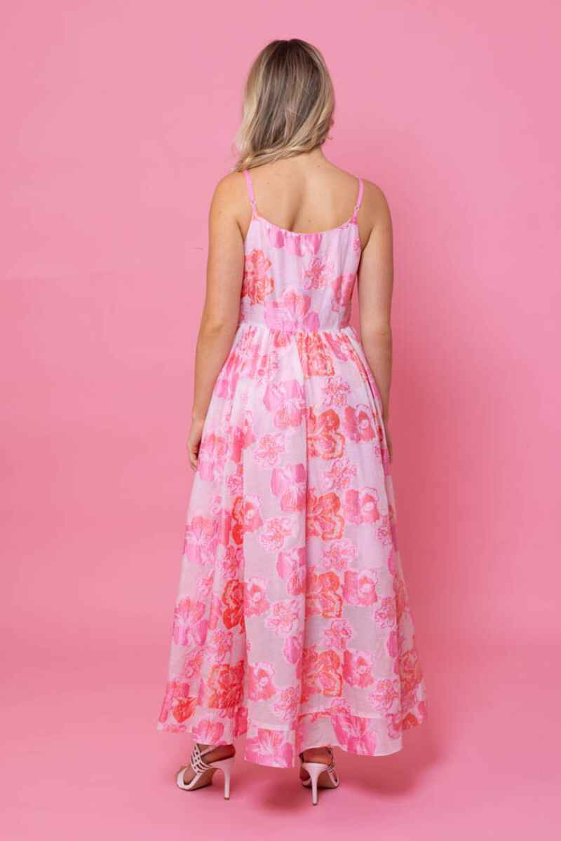 AUGUSTINE Felicity Jacq Dress Pink