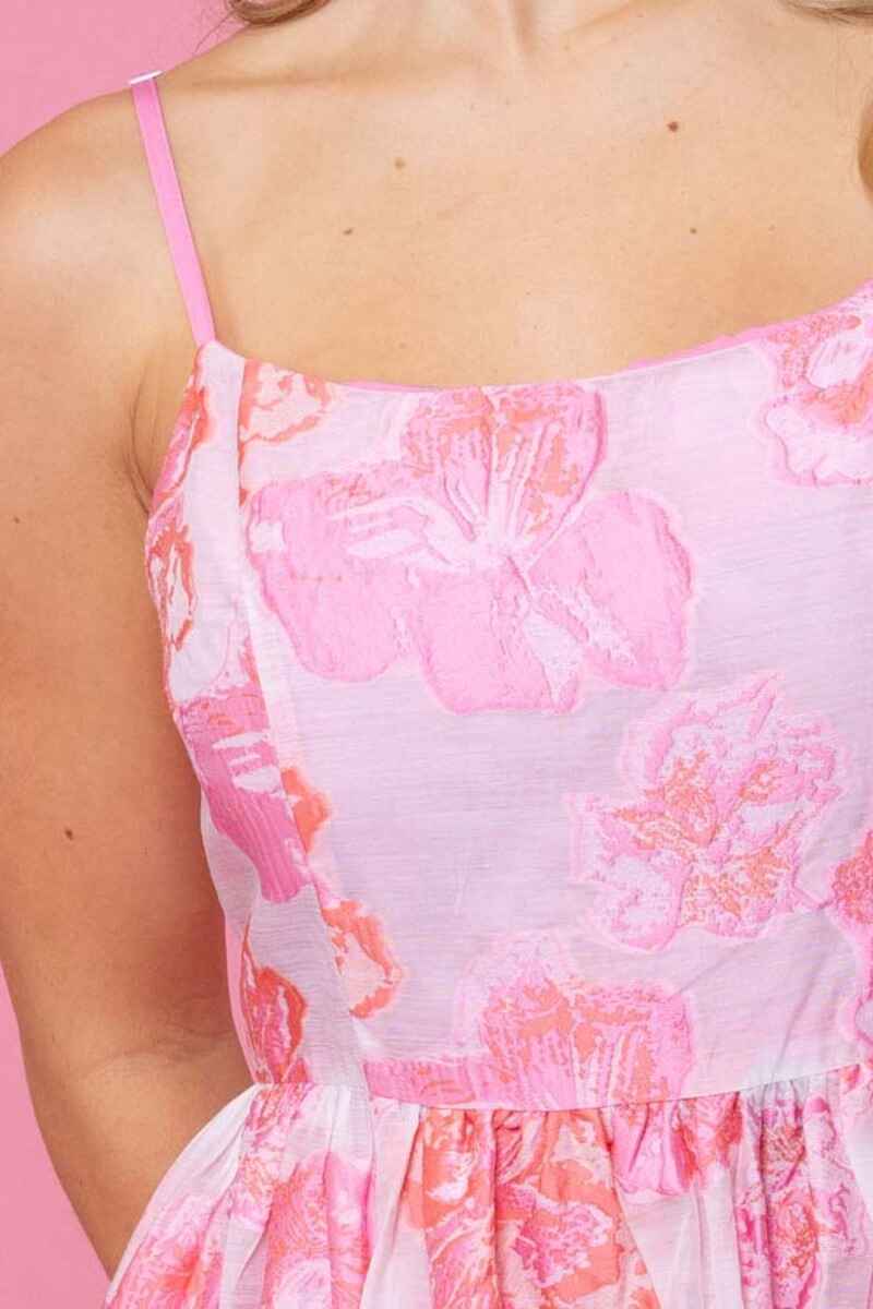 AUGUSTINE Felicity Jacq Dress Pink