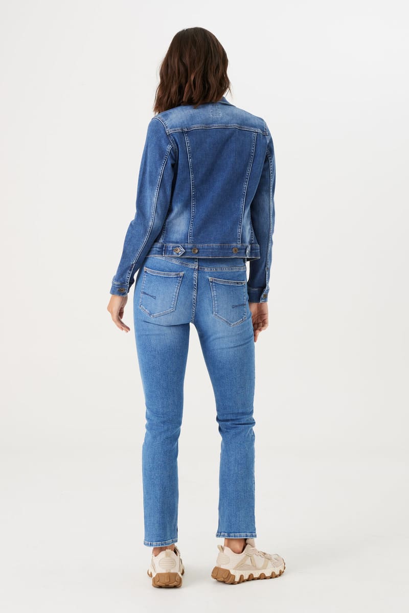 GARCIA Sofia Denim Jacket MedBlue