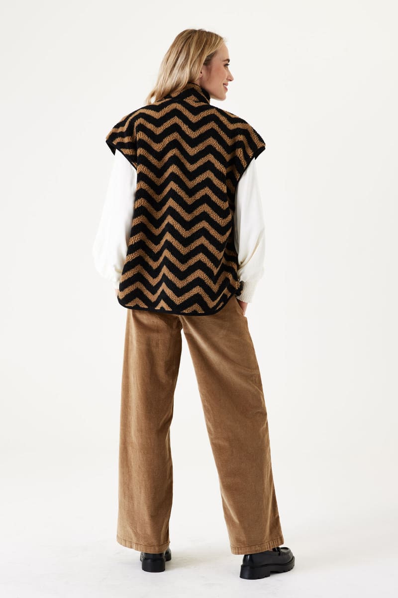 GARCIA Wide Leg Cords GoldBrown