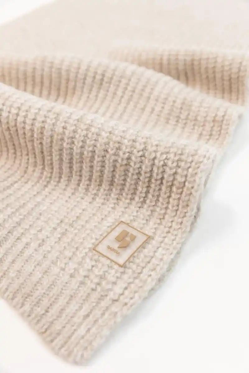 GARCIA Ribbed Scarf Whitecap