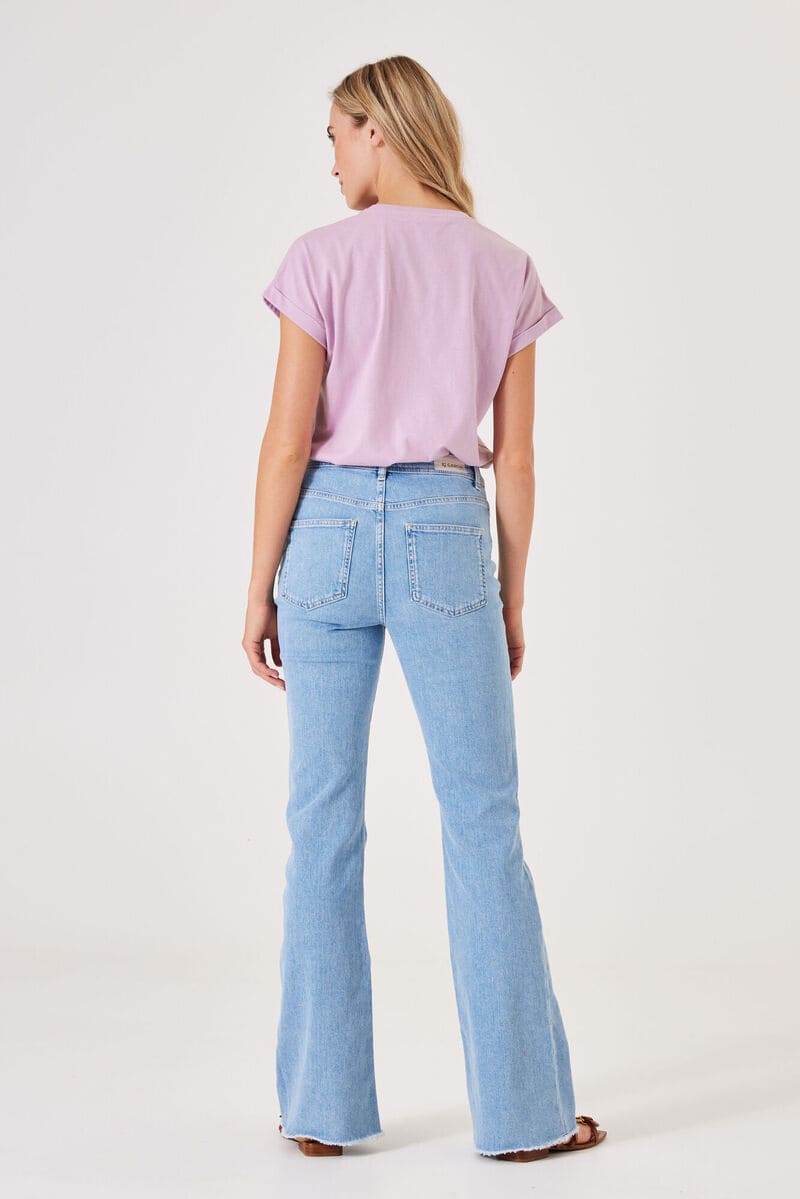 GARCIA Flower Gazer Tee Lilac