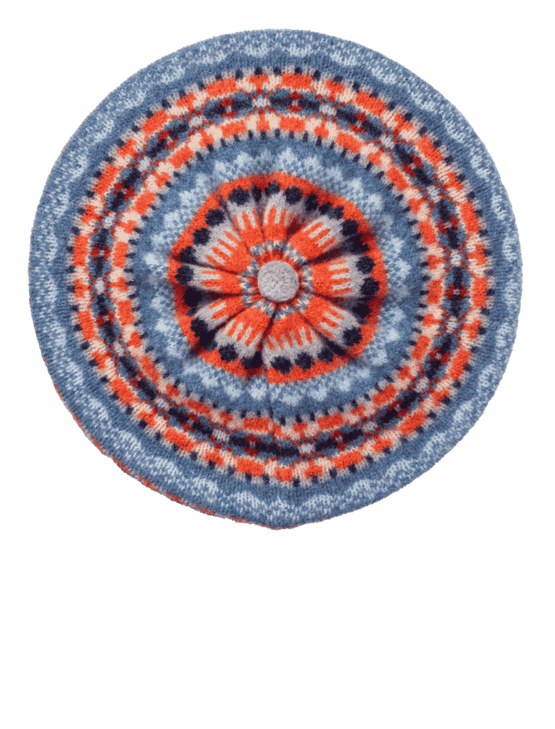 ERIBE Alloa Beret Blue-Bella