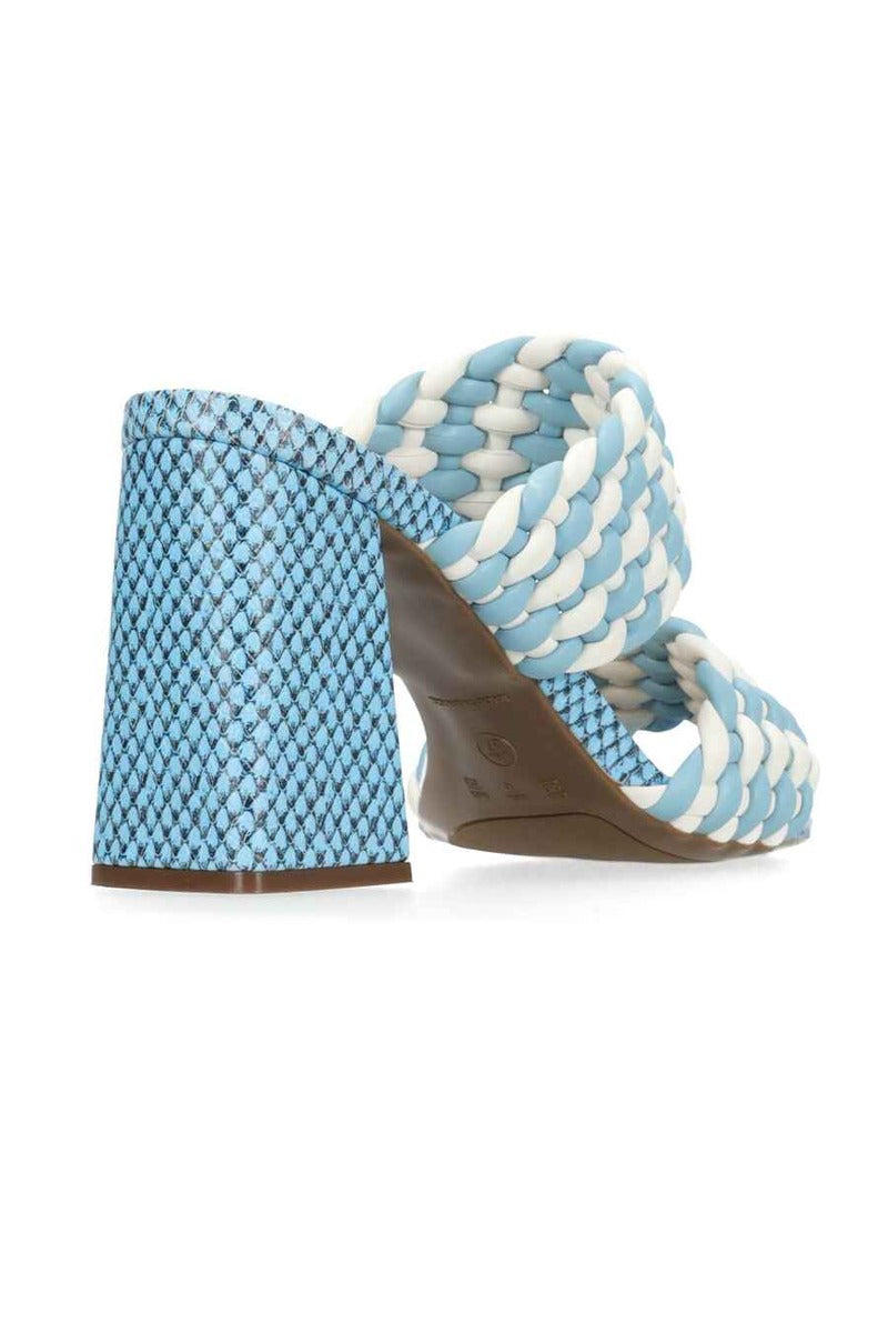 HEY MON Sienna Heel Blue/Cr