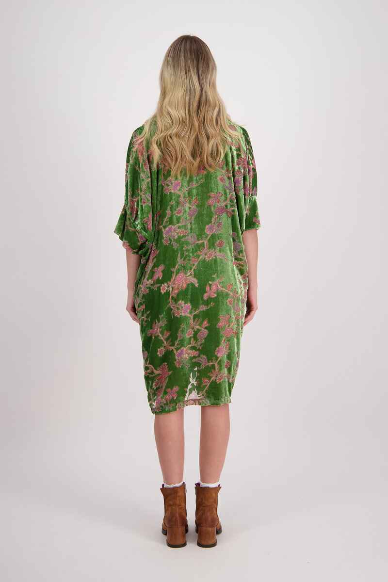 BRIARWOOD Hart Velvet Dress GreenF