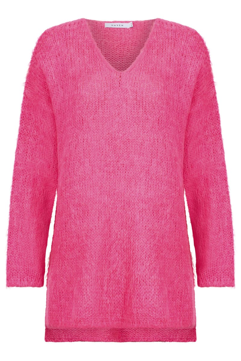 HAVEN Lyon Relaxed Jumper HPink