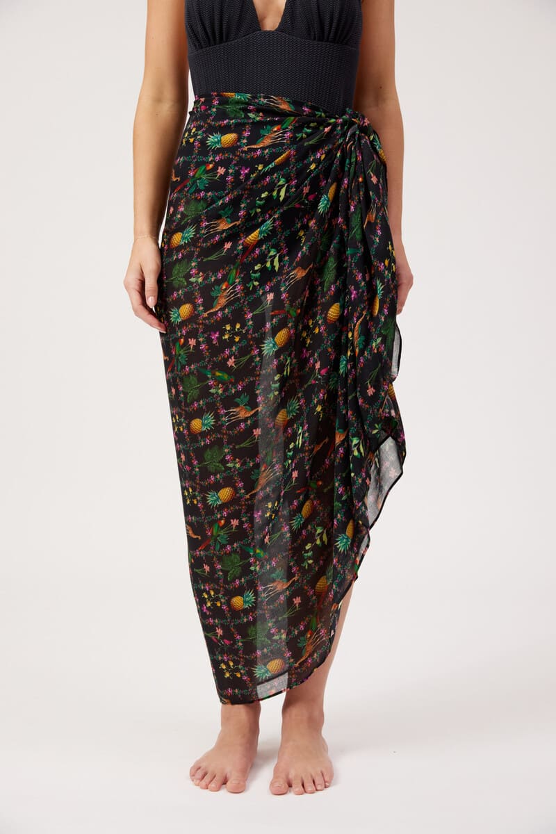 HAVEN Congo Sarong Jungle OSFA