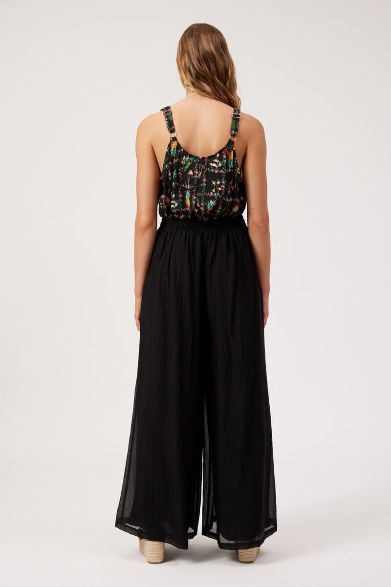 HAVEN Kenya Palazzo Pants Black