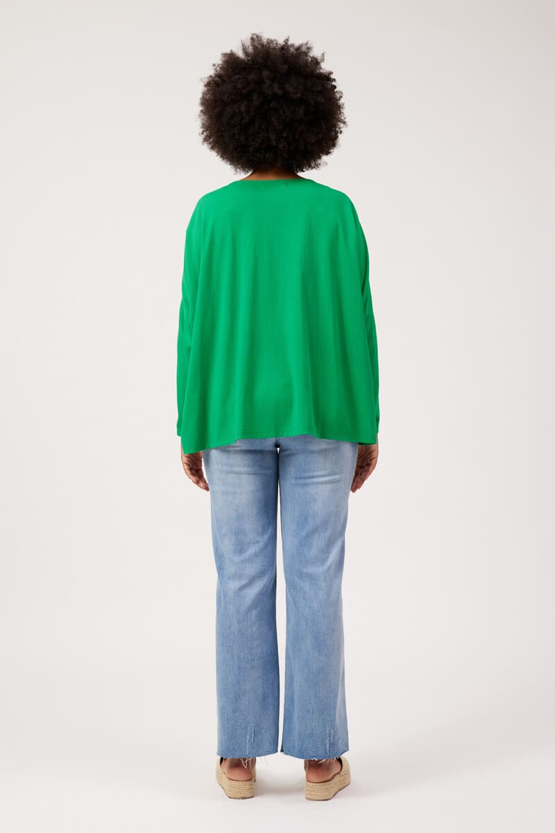 HAVEN Elba Heart LSl Tee Green