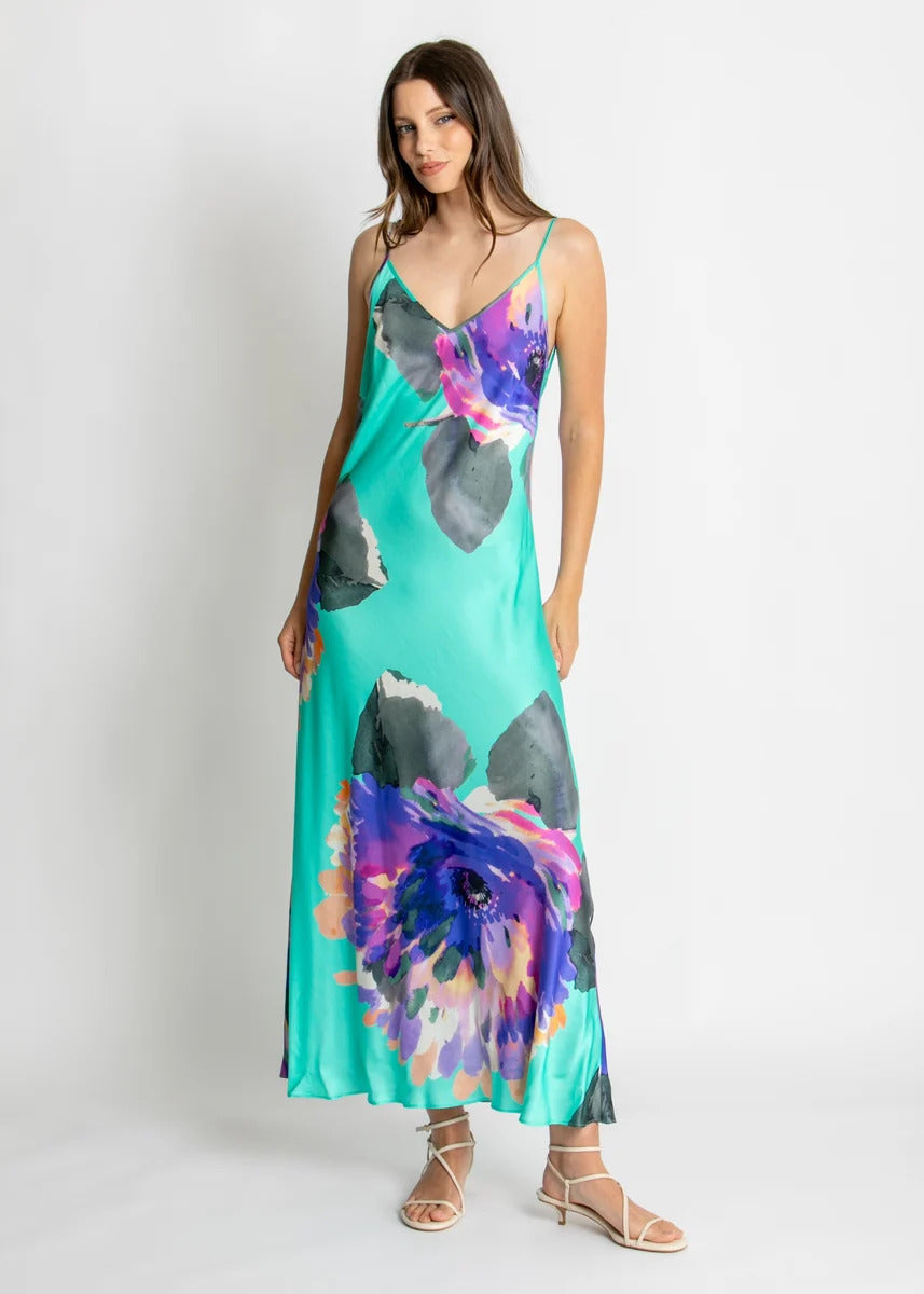 KACHEL Zoey Slip Dress Dusk