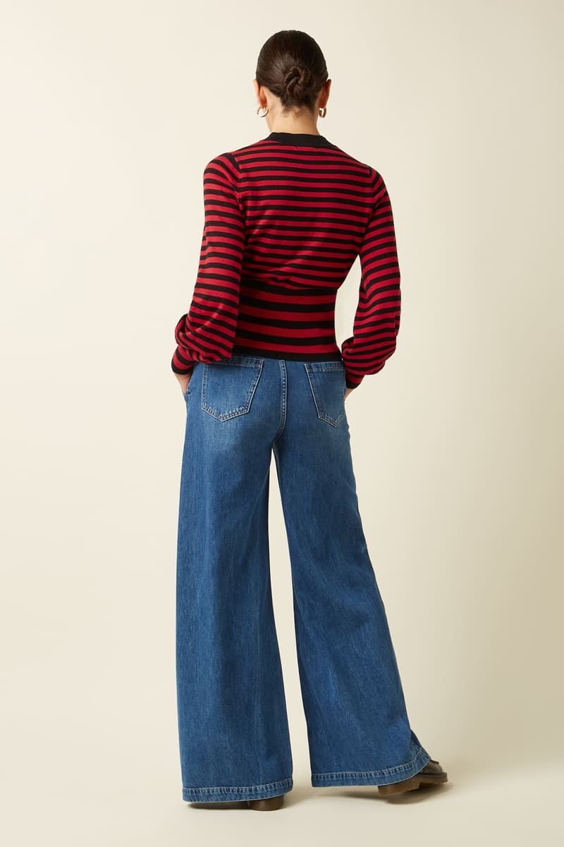 KING LOUIE Flavia Berry Top ChiliRed