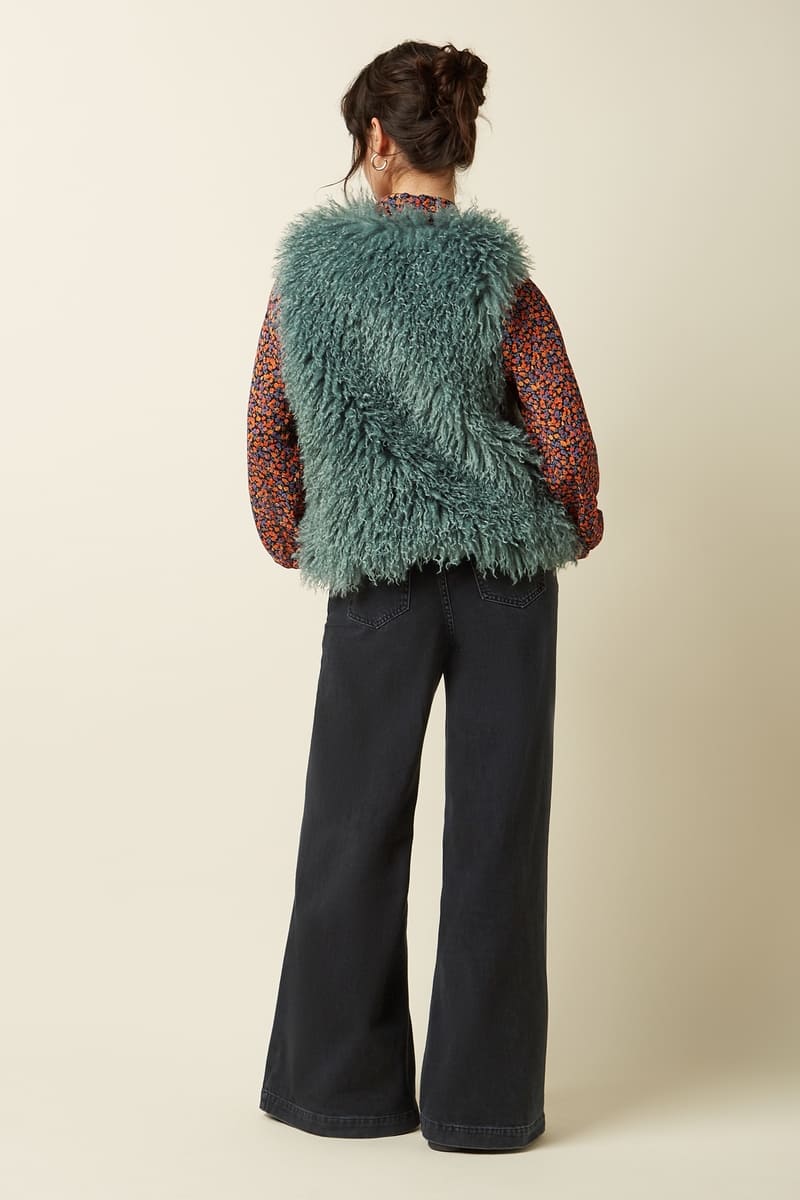 KING LOUIE Cilla Empire Gilet SilGreen