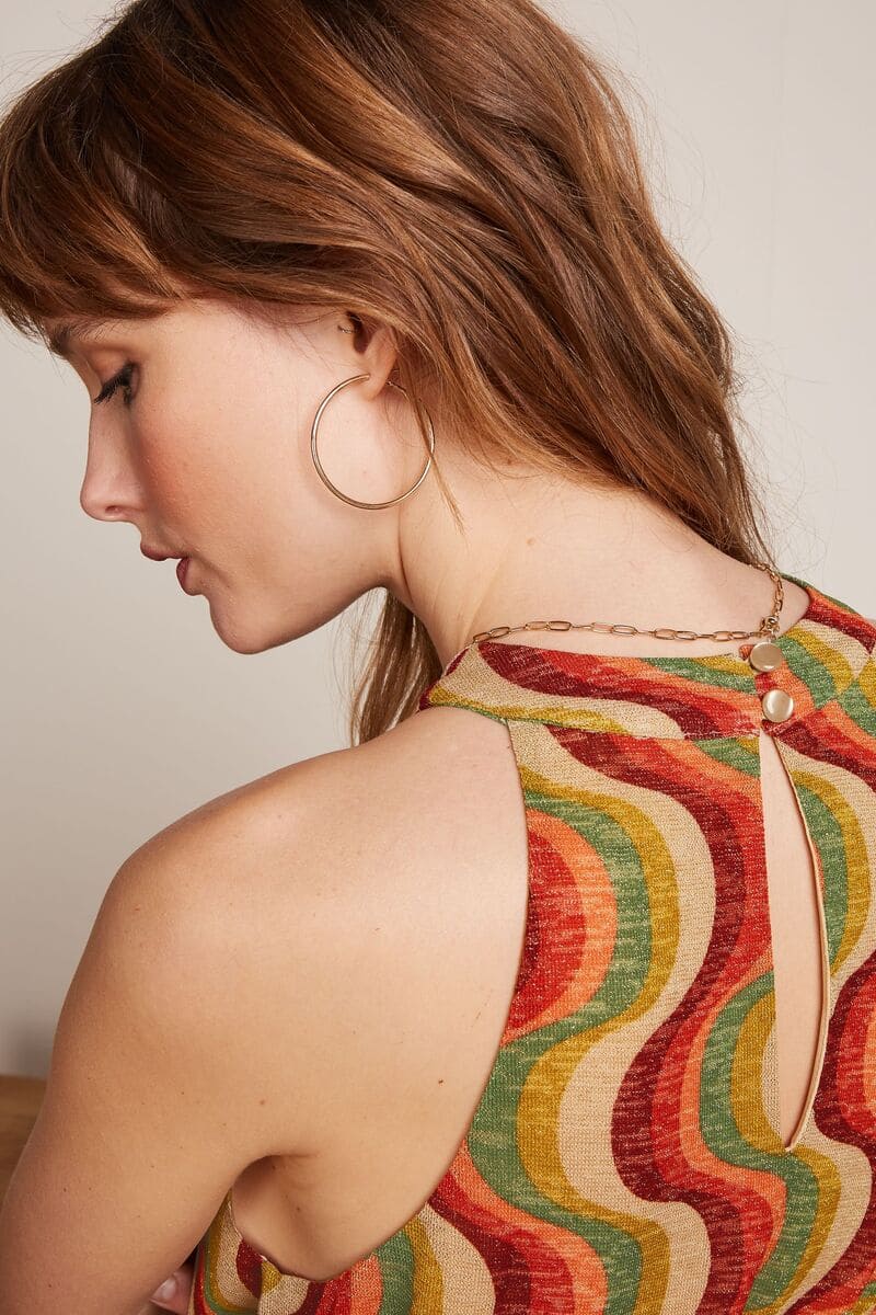 KING LOUIE Virna Jiggy Dress RRed