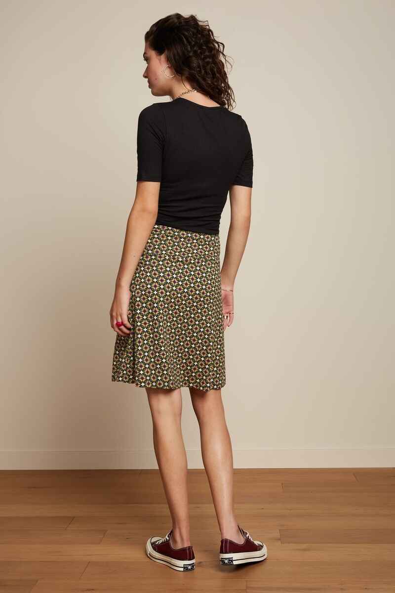 KING LOUIE Border Tortola Skirt Jade