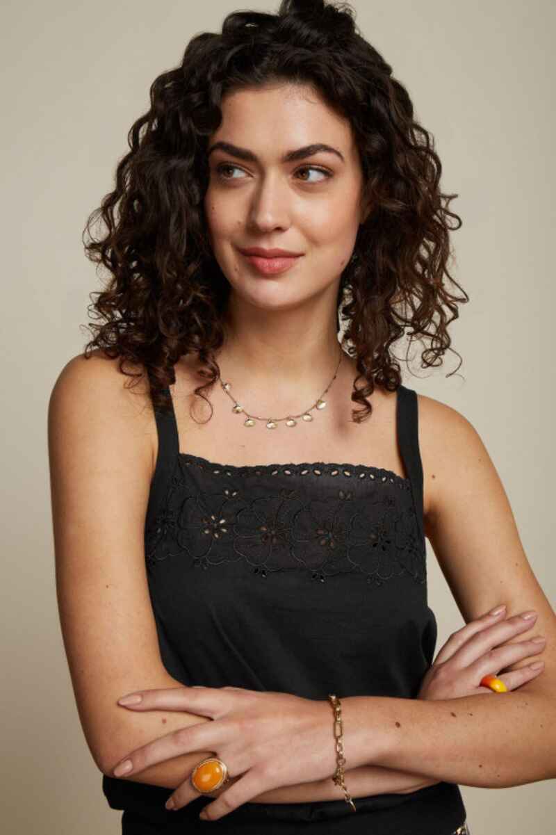 KING LOUIE Lulu Camisole Black