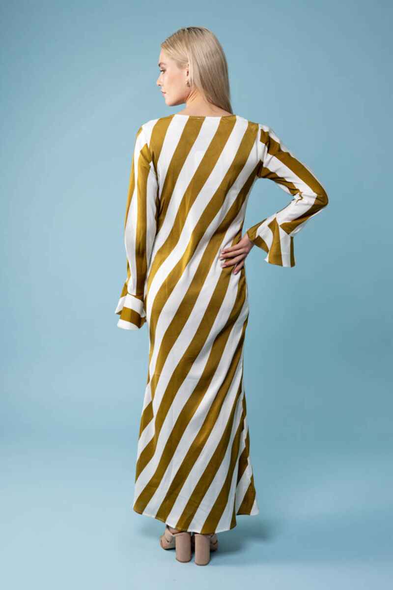 AMAYA Maple Maxi Dress Stripe