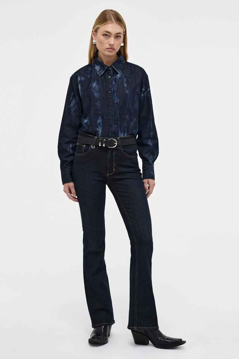NEUW Kara Prud 32"L BCut Jeans RinseD