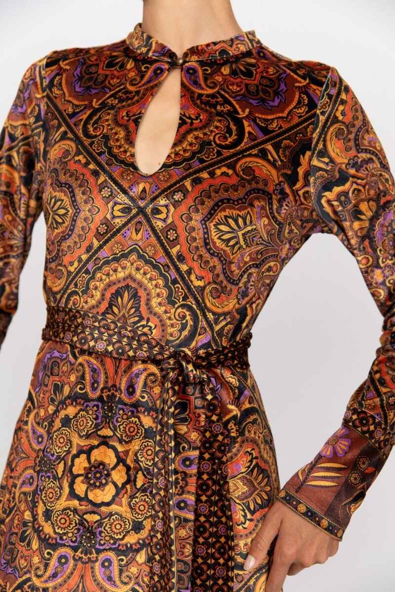 NLB Elixir Maxi Dress Ember