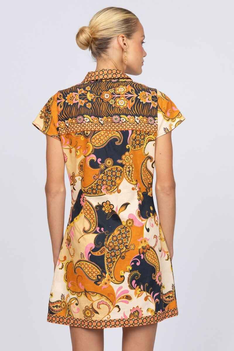 NLB Cindy Mini Dress Cocoa
