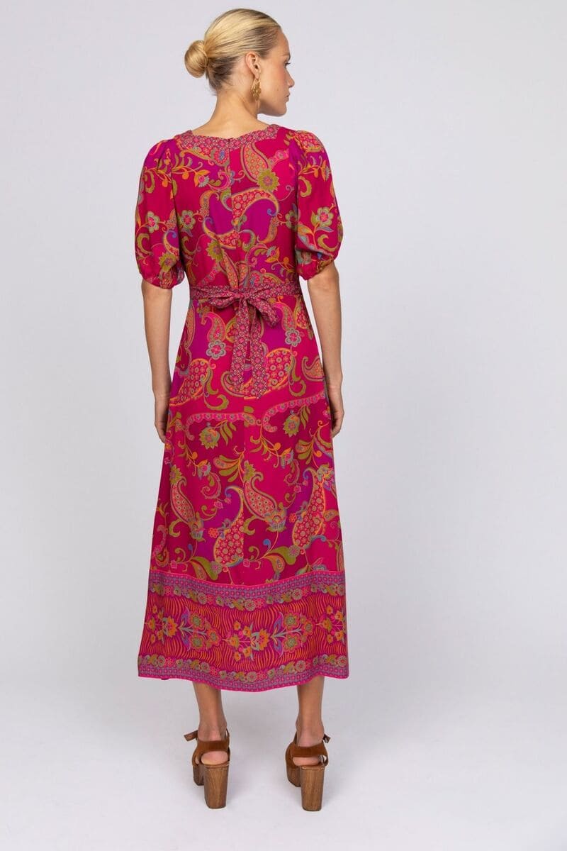 NLB Nicola Midi Dress Rouge