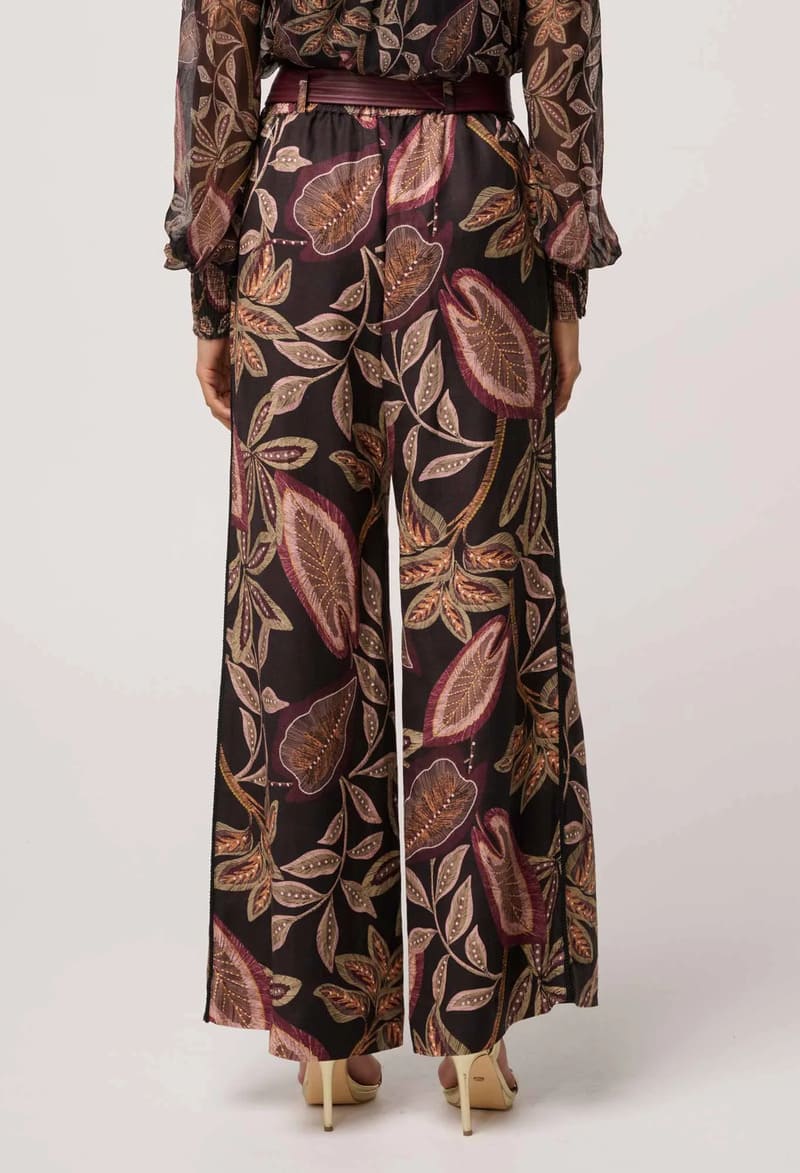 ONCE WAS Adele Belt Pants DTropique