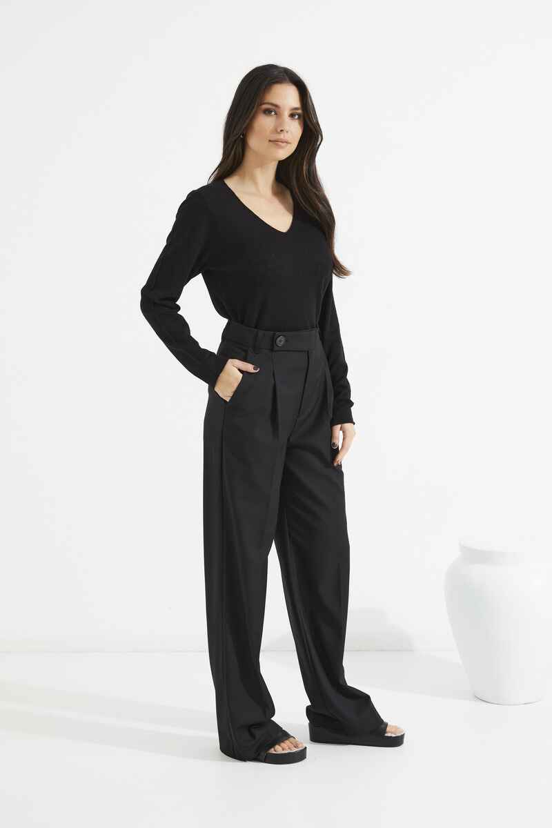 TUESDAY Olympia Pants Black