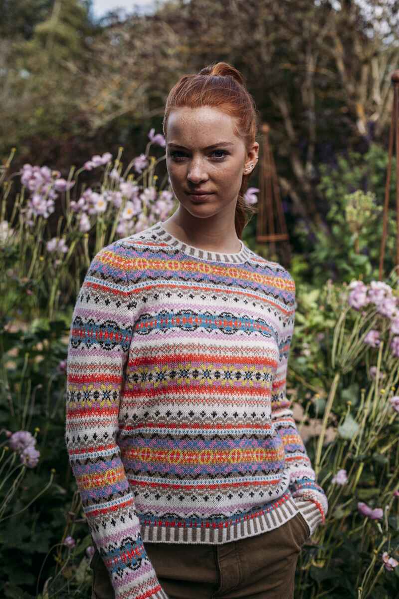 ERIBE Kinross Sweater Coral