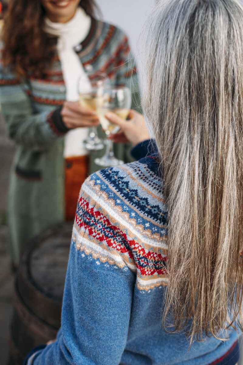 ERIBE Alpine Sweater Blue-Morning (short)
