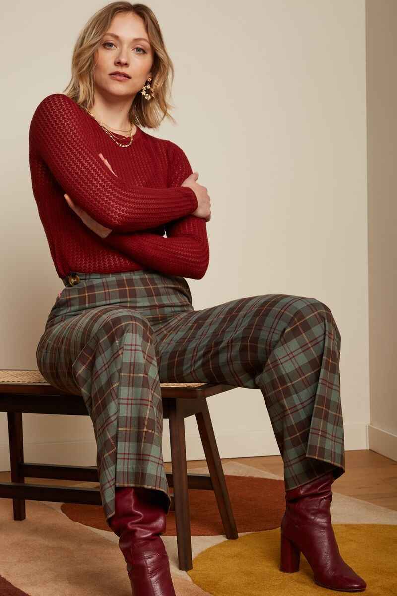 KING LOUIE Alba Jones Pants Green
