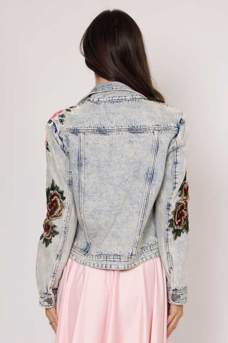 AUGUSTINE Lily Denim Jacket Blue