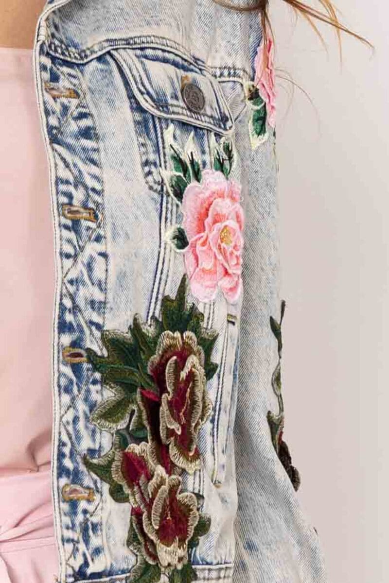AUGUSTINE Lily Denim Jacket Blue