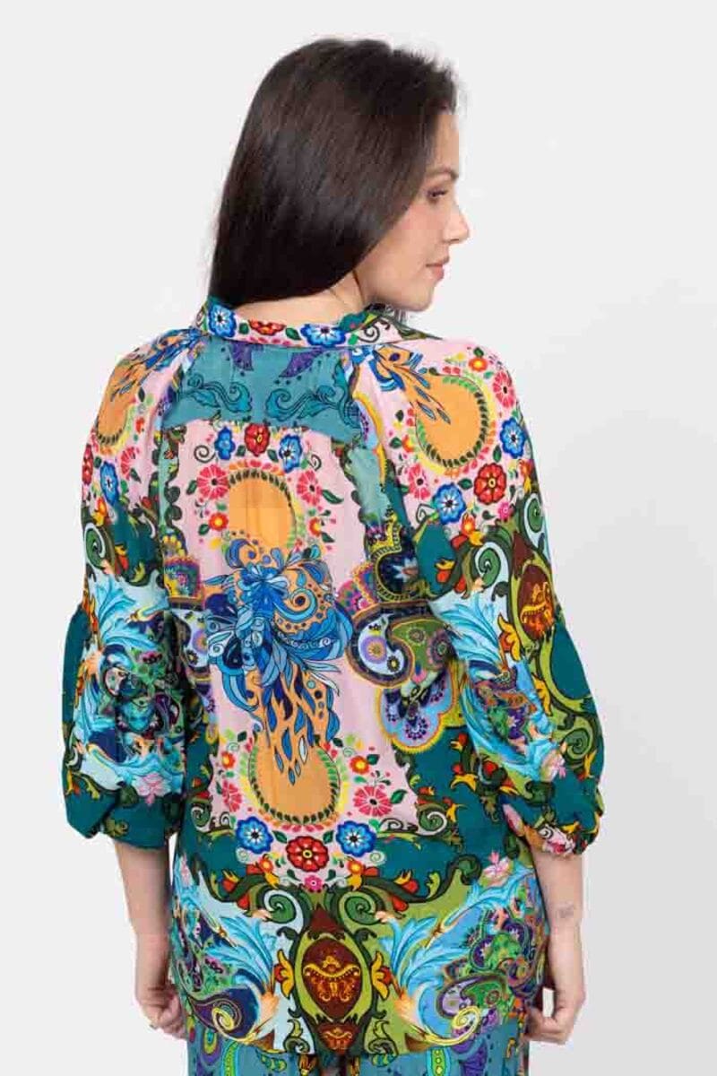 AUGUSTINE Noah Crepe Shirt Retro
