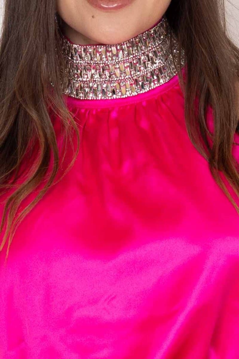 AUGUSTINE Nerissa Diam Top HotPink