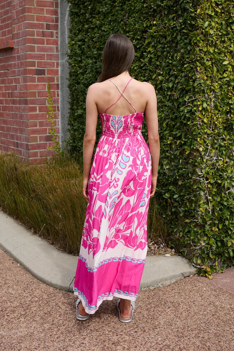AUGUSTINE Fenella Maxi Dress Pink