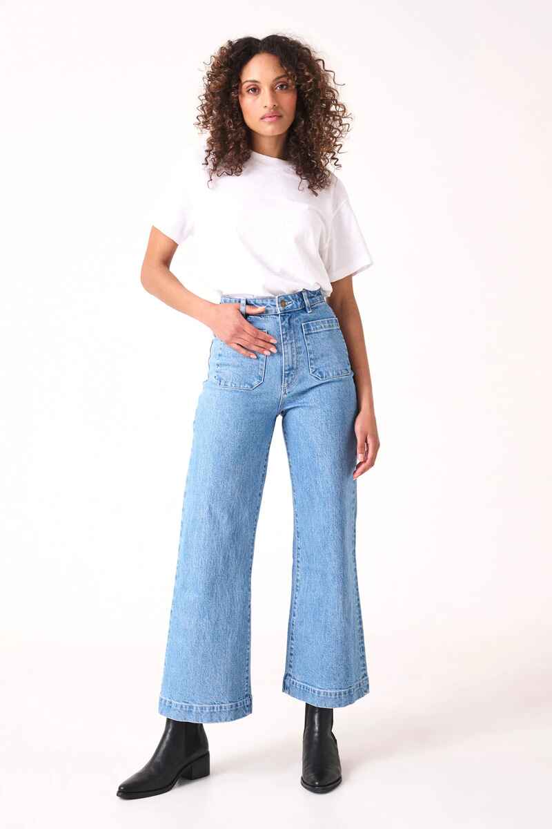 ROLLA'S Sailor Long Lily Jeans MBlue