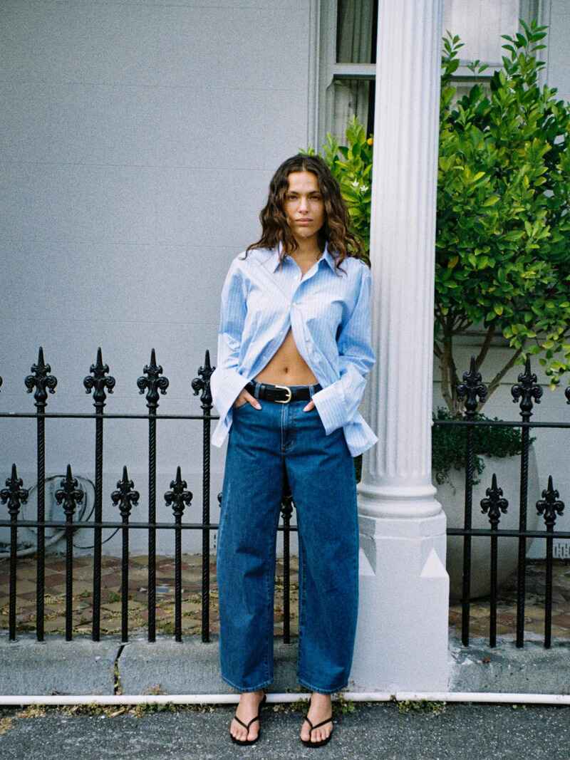 ROLLA'S Gigi Barrel Jeans ForBlue