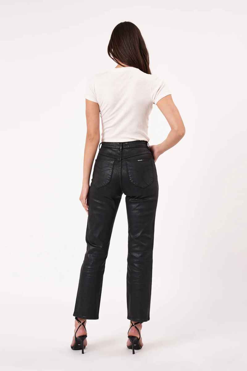 ROLLA'S Orig Str Coated Jeans Black