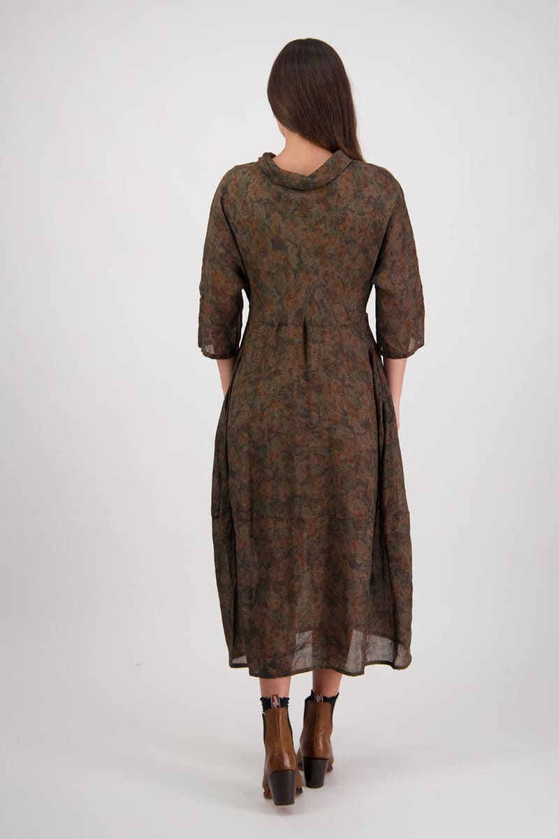 BRIARWOOD Rowena Ramie Dress VintFloral