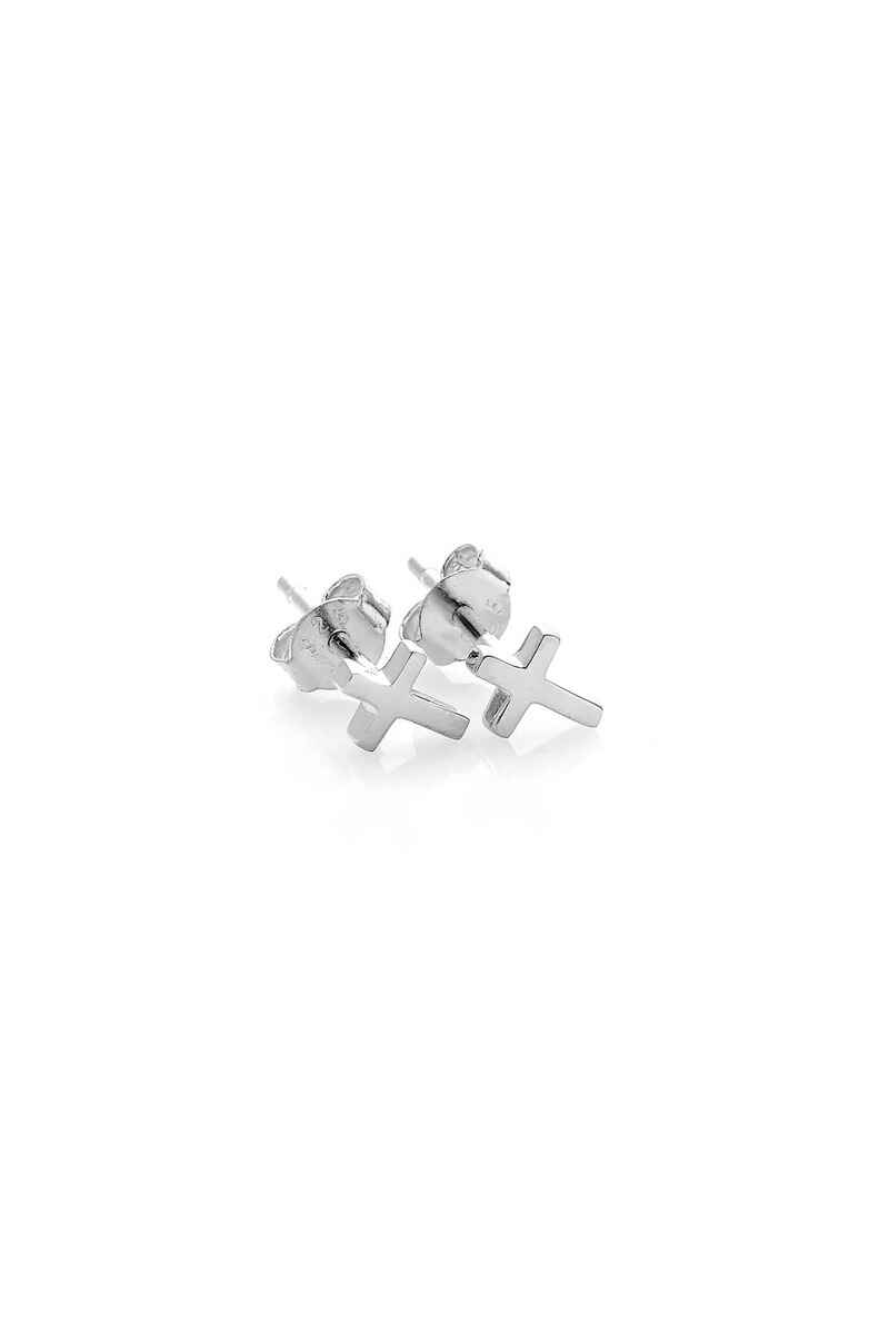 SGC Earrings Tiny Stolen Cross