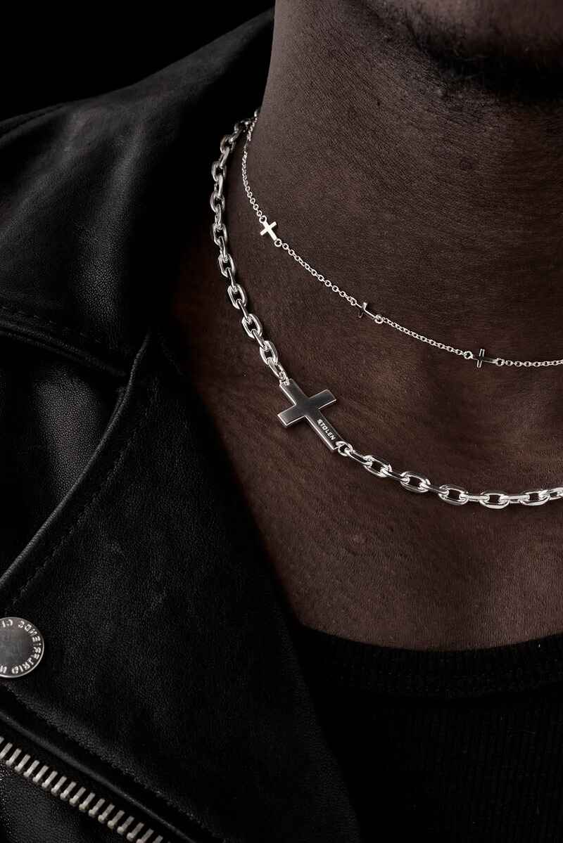 SGC Necklace Falling Cross