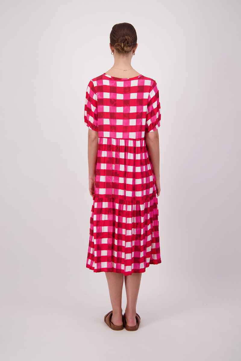 BRIARWOOD Sadie Dress Pink Gingh