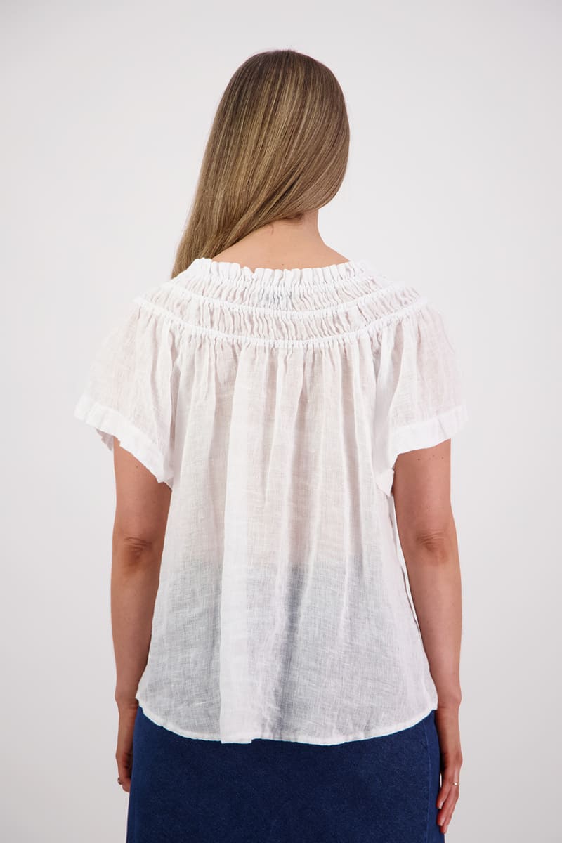 BRIARWOOD Shelley Top White