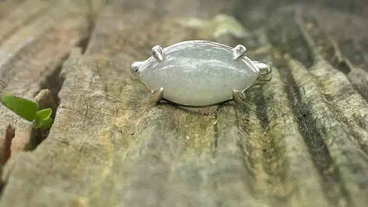 SMITH&DILLON Nat Aventurine Ring Q