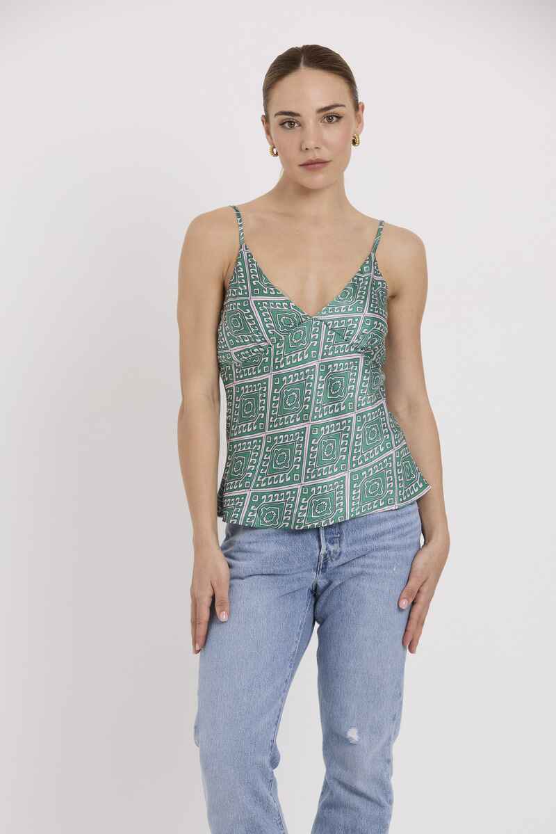 TUESDAY Formula Cami MatGeo Green