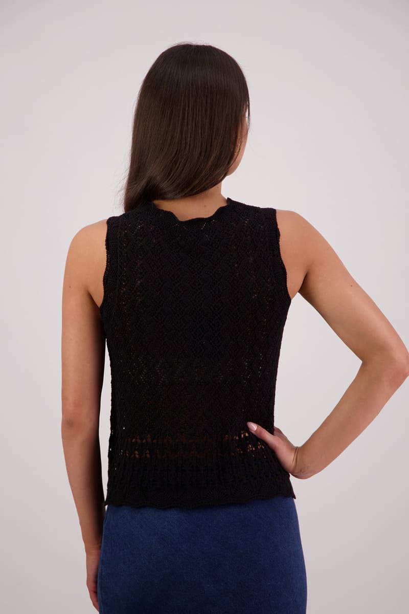 BRIARWOOD Temple Top Black