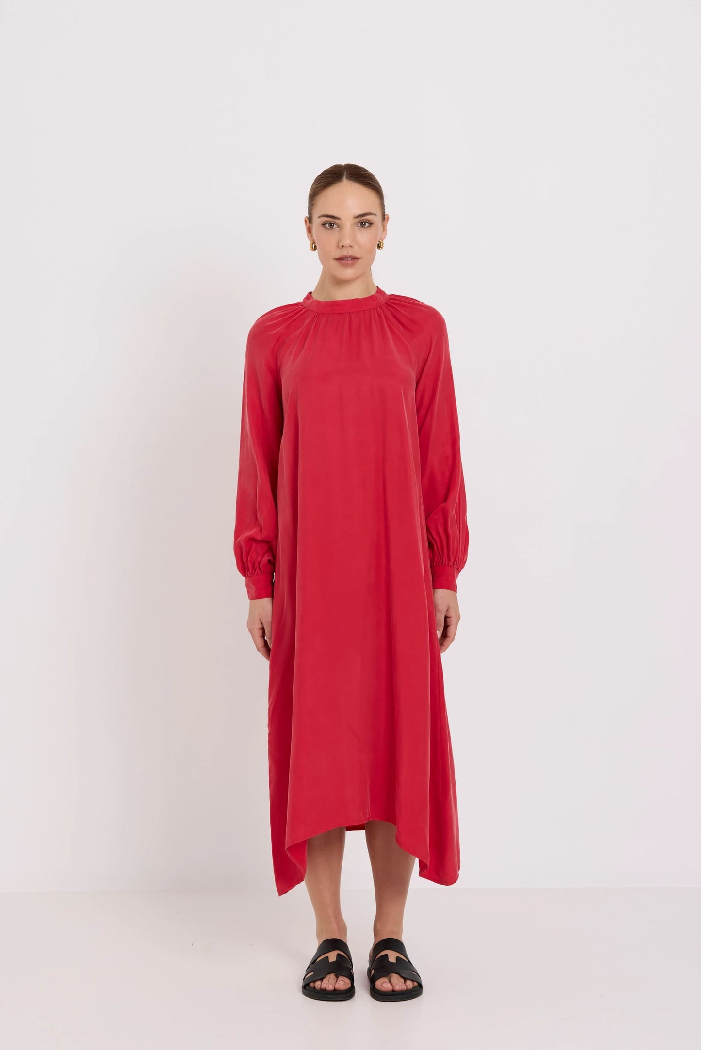 TUESDAY Elsie Dress Red