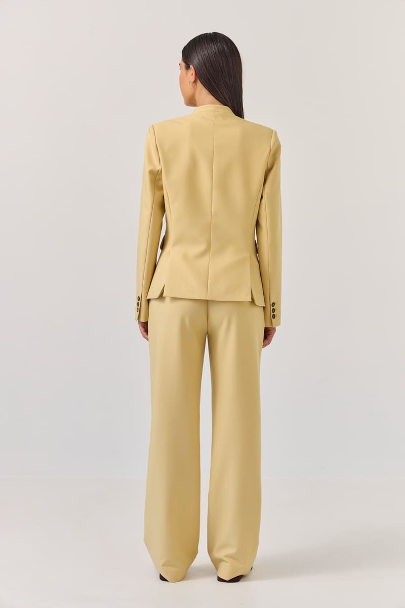 TUESDAY Tuxedo Blazer Butter