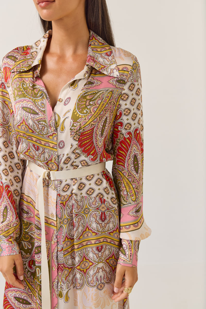 TUESDAY Mala Dress SPaisley