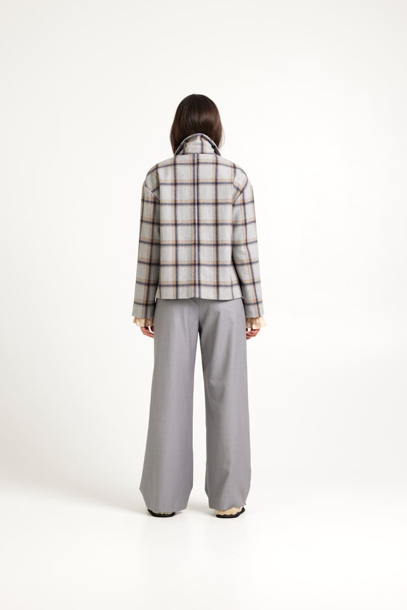 TUESDAY Emma Jacket SilverCheck