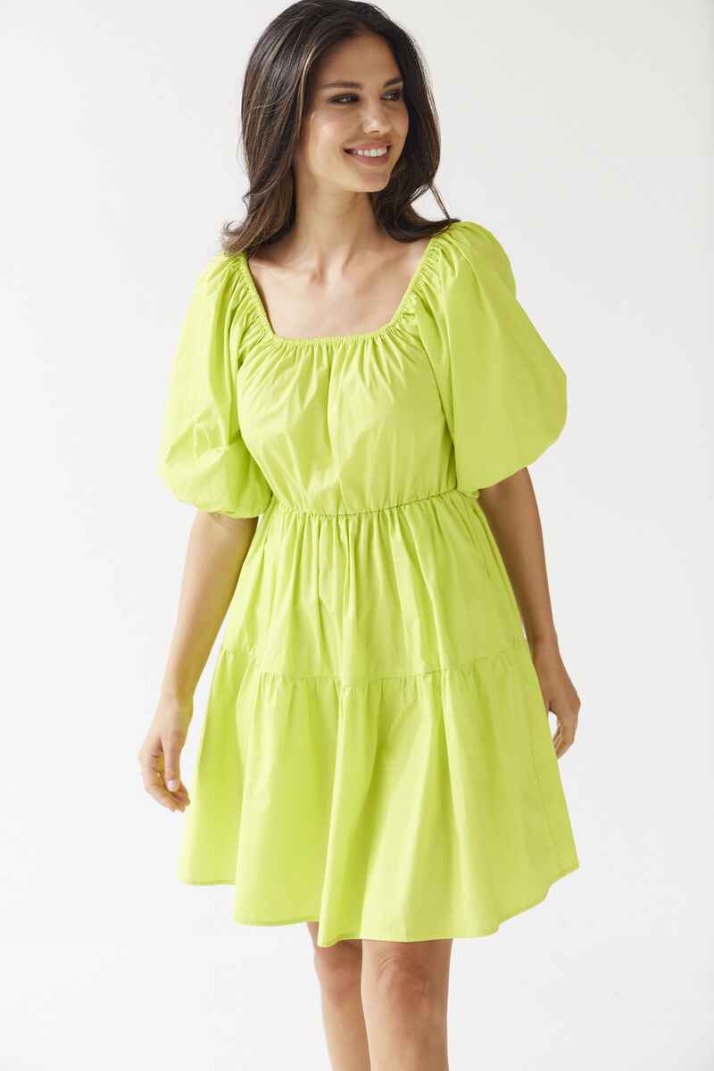 TUESDAY Frankie Dress Neon